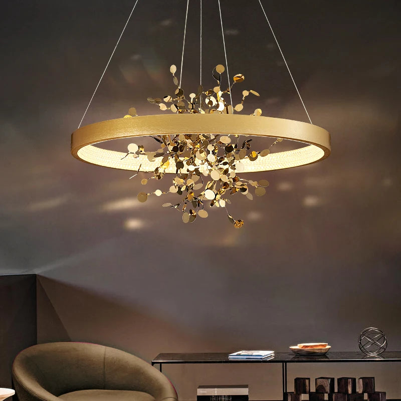 Nordic LED Ceiling Chandeliers Pendant Lights Hanging Lamp For Home Living Room Bedroom Dining Table Decoration Chandeliers