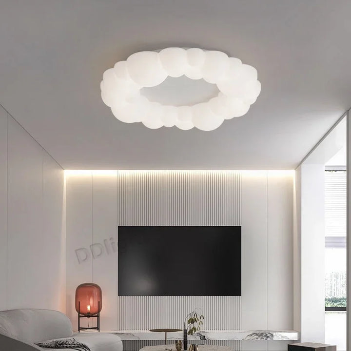 2022 New Style Led Pendant Lamp Designer Cloud Ceiling Chandeliers Lamp Living Dining Room Children's Room Bedroom Fixtures