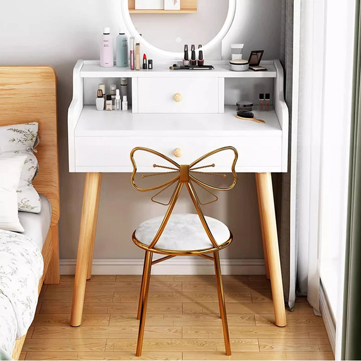 Nordic Style Dressing Table Girls Bedroom Luxury Dressing Table European Women Home Tocador Maquillaje Interior Decoration