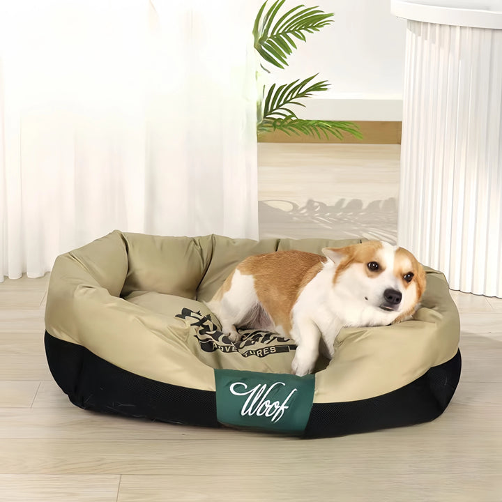 Taffeta Soft Double-Side Pet Cat Dog Bed Cushion House Sofa Kennel Soft Dog Cat Warm Bed Pet Blanket Accessories Medium Kennel