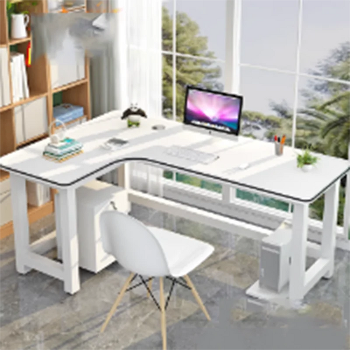 Desktops Corner Laptop Desks Study Height Drawers Work L Shape Desks Standing Monitor Escritorios De Oficina Office Supplies