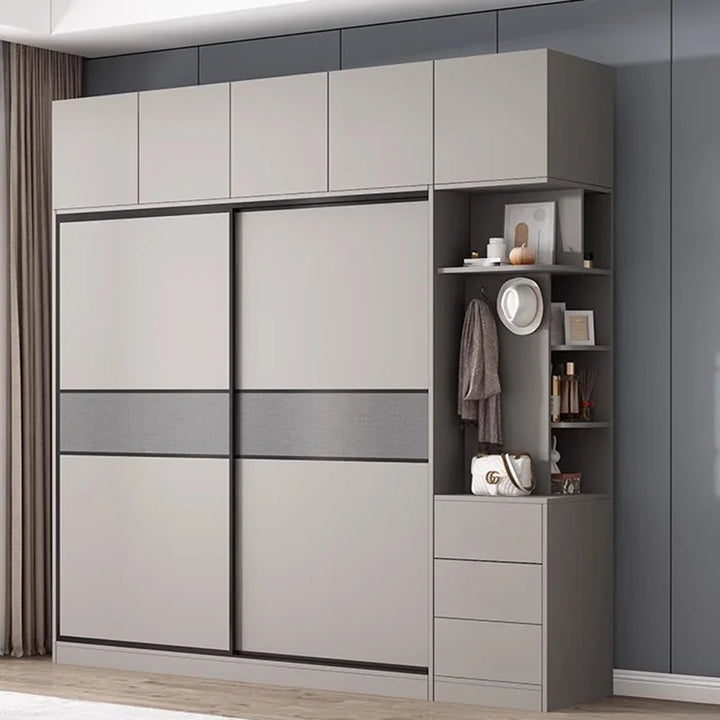 Space Saver Wardrobe Sliding Door Individual Divider Design Luxury Closet Girls Bedroom Drawers Armario De Ropa Household Items