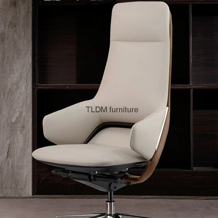 Luxurious Dermis Office Chairs Boss Home Study Computer Office Chairs Comfort Executive Cadeira De Escritorio Furniture QF50OC