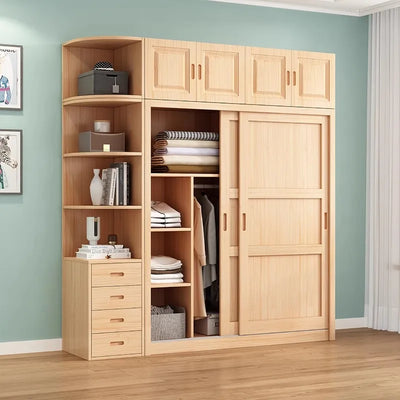 Display Standing Wardrobes Cupboard Luxury Hangers Storage Wardrobes Rack Space Saving Armoires De Vetement Modern Furniture