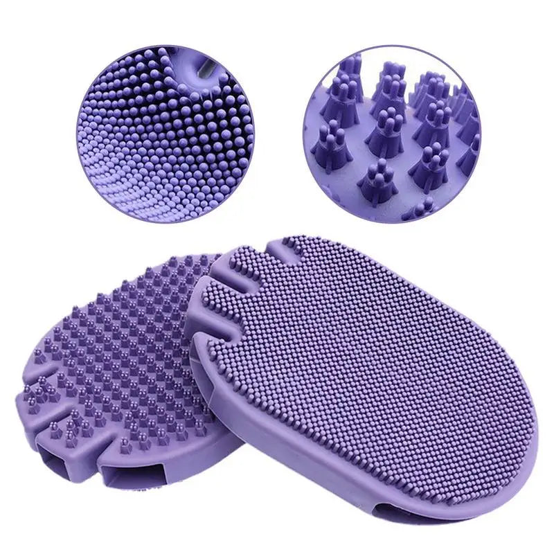 Bathroom Pet Dog Bath Brush Massage Gloves Soft Safety Pet Shower Brush Pet Accessories For Dogs And Cats Shower Washing