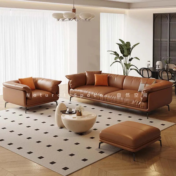 European Living Room Sofas Genuine Leather Lounge Luxury Sofa Apartment Interior Kanapy I Sofy Do Salony Modern Furniture