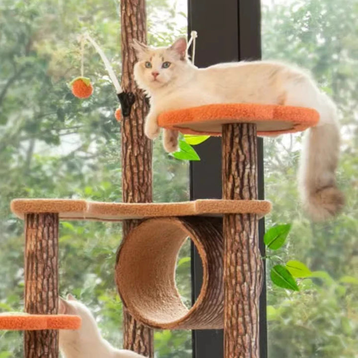 Toy House Villa Cat Accessories Sofa Stuff Interactive Climbing Scratch Condo Shelf Cat Tree Tower Cosas Para Gatos Pet Products