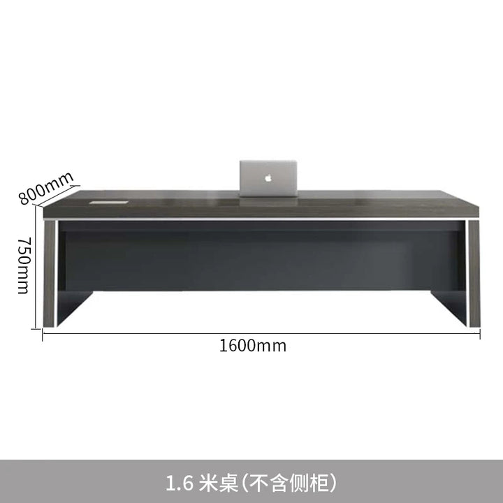 Writing Office Table Study Desk Reception Lap Gaming Desk Storage Executive Black Escritorios De Ordenador Office Furniture