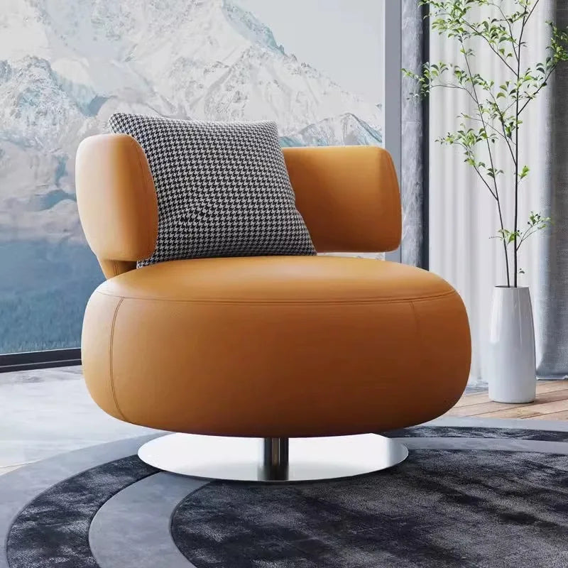 Luxury Designer Office Arm Chair Throne Nordic Sofa Hand Chair Salon Comfy Reading Cadeiras De Escritorio Living Room Furniture