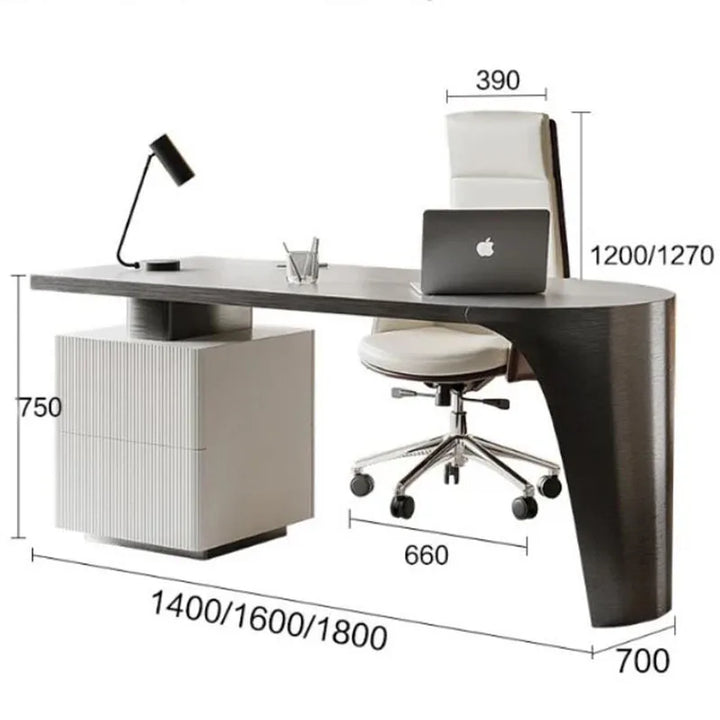 Writing Light Luxury Desk Modern Simple Small Executive Slate Computer Desks Multifunctional Innovative Design Office Furniture