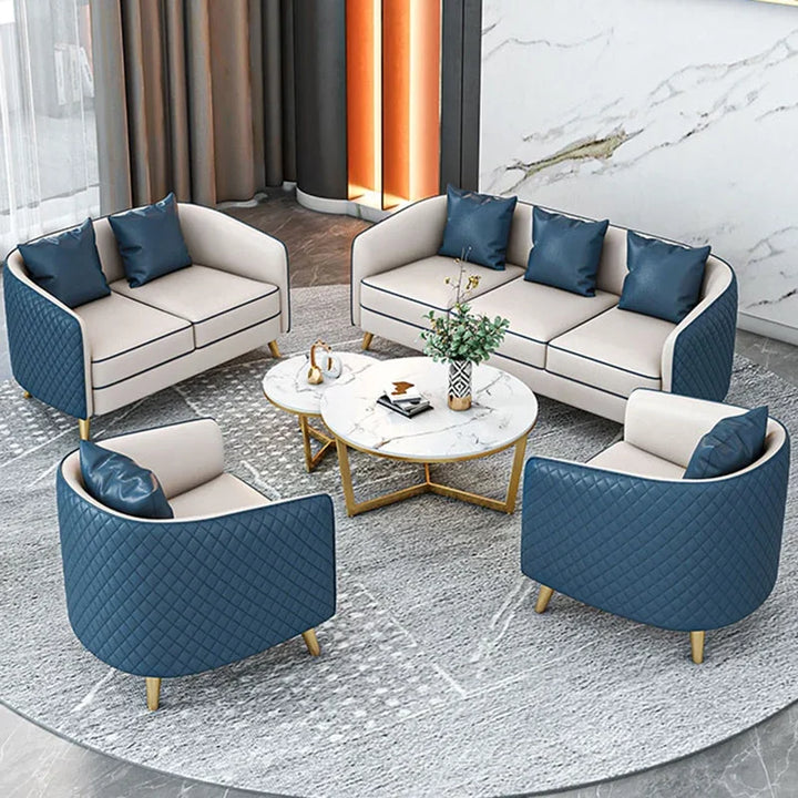 Living Room Decoration Sofa Simple Reception Pouf European Sectional Sofa Ergonomic Modern Love Seat Divani Soggiorno Furniture