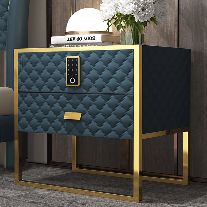 Luxury Console Bedside Table Smart Bedroom Dresser Office Computer Table Garden Small Portable Table De Chevet Luxury Furniture