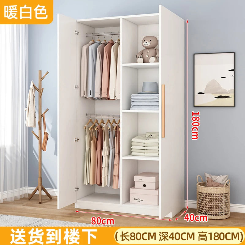 Wooden Dressers Closet Storage Organizer Portable Shelf Wardrobe Jewelry Placard Waredrobe Shelves Guarda Roupa Home Furniture