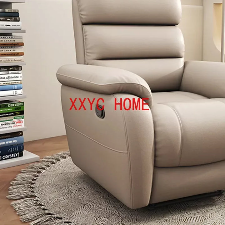 Luxury Leather Bed Sofa Massage Sectional Theater Office Recliner Sofa Seating  L Para Sala Recliner Sofa Set Furniture