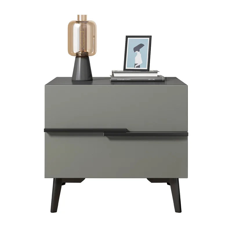 Bedside Table Simple Modern Household Italian Minimalist Bedside Table Small Light Luxury High-end Bedside Storage Locker