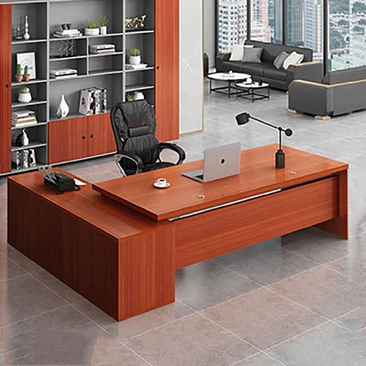 Minimalist Organizer Office Desk Unique Designer Long European Computer Desks Executive Modern Mesa Escritorio Home Furniture