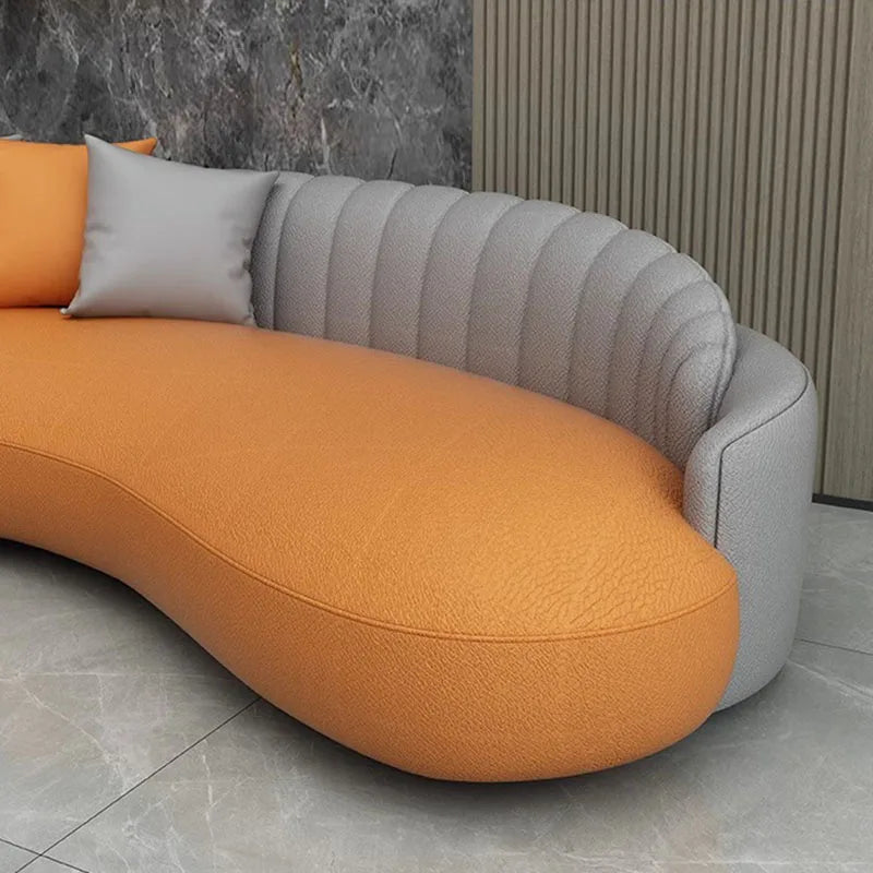 European Wind Office Couches Luxury Extended Leatherette Salon Commercial Sofa Restaurant Sofas De Lujo Furniture Living Room