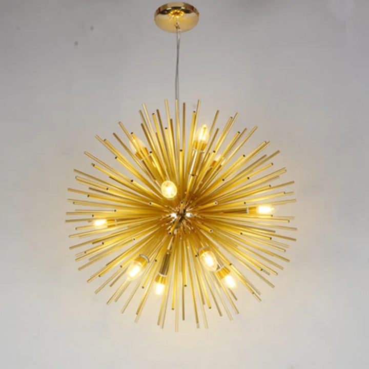 Nordic LED Chandeliers Lighting Sputnik Pendant Lamp Fixture for Restaurant Home Decor Chihuly Aluminum Dandelion Modern NEW