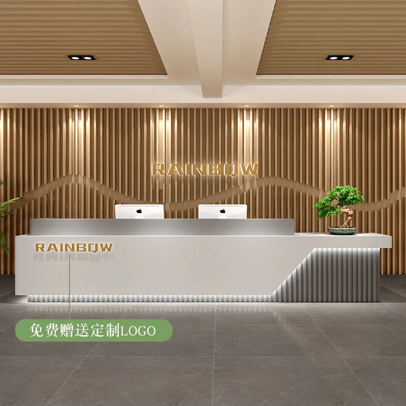 Podium Cashier Reception Desks Lectern Modern Checkout Service Reception Desks Bar Mostrador Recepcion Reception Furniture