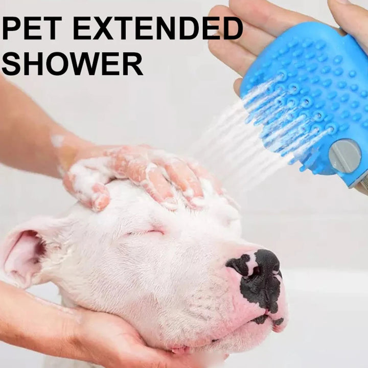 Pet Shower Head Bath Brush Comfortable Massager Shower Head Tool Washing Sprayer Dog Brush Pet Bathing Supplies