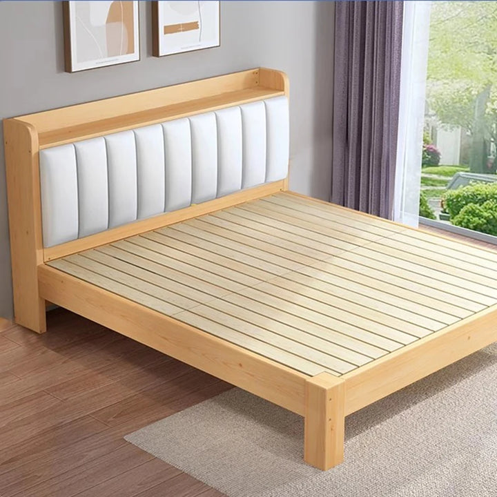 Wooden Full Bed Modern Double Frame Bedroom Beauty Bed Safe Sex Princess Sleeping Platform Camas De Dormitorio Hotel Furniture