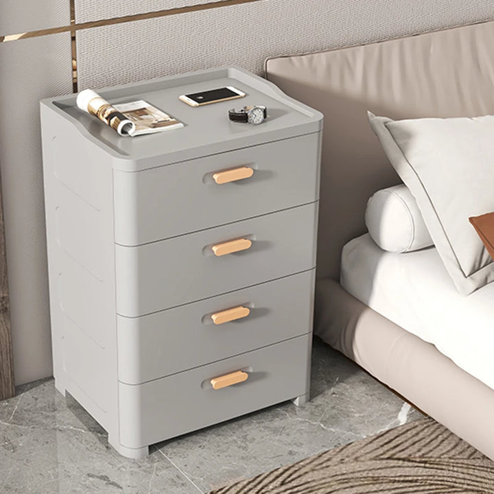 Bedroom Bedside Table Nightstand Drawers White Filing Cabinets Makeup Tables Nordic Desks Criado Mudo Space Saving Furniture