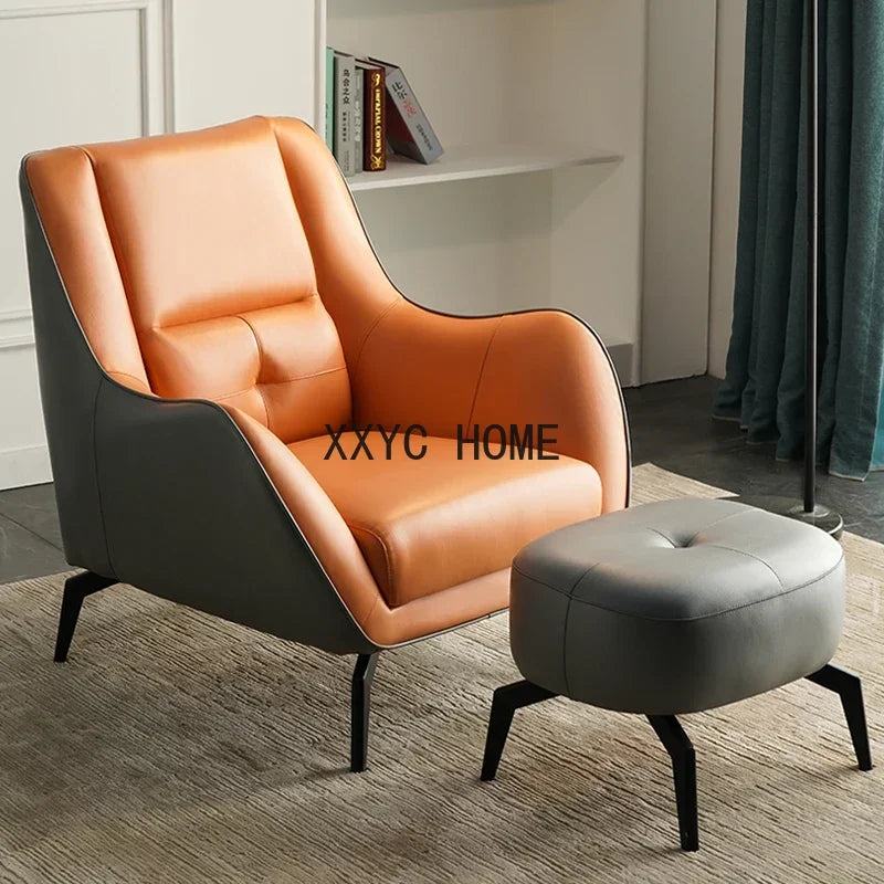 Luxury Modern Chairs Living Room Elastic Recliner Nordic Chair Floor Office Single Sillas De Comedor Designer Furniture Replicas