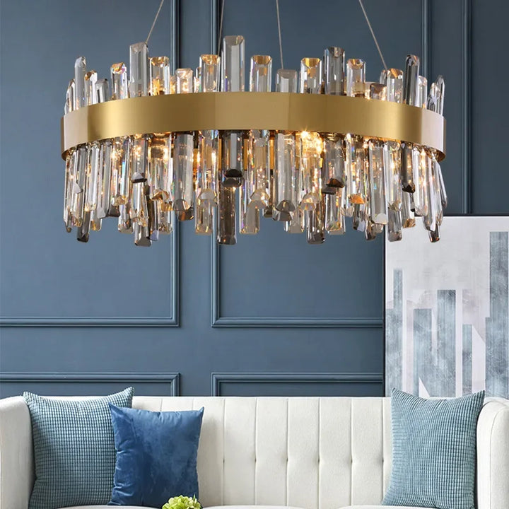 Modern Crystal Chandelier Bedroom Ceiling Chandelier Living Room Light Dining Room Ceiling Lamp Kitchen LED Pendant Light