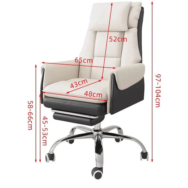 Office Ergonomic Comfort Gaming Chair Back Comfy Luxury Office Chair Black Home Boys Sillas De Oficina Interior Decoration