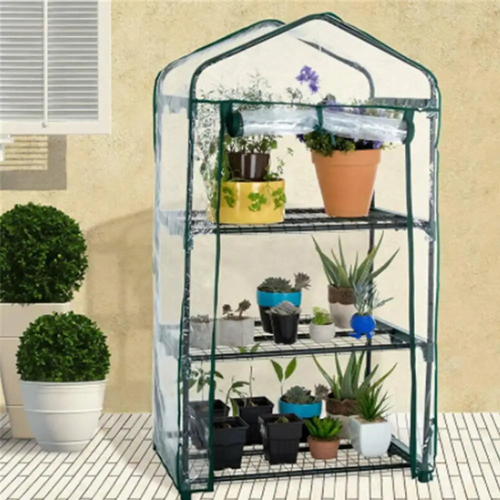 For Garden Gardening Flowerpot Greenhouse Warm Waterproof Seedling Plant Grow Flower House Pvc Cover Pvc Plant Greenhouse Tent